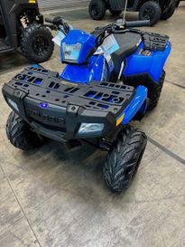 2024 POLARIS OFF ROAD ATV-24,SPORTSMAN 110,BLUE  in a BLUE exterior color. Kent Powersports of Austin 512-268-8609 kps-austin-honda.com 