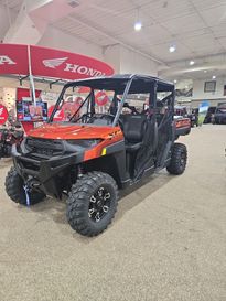 2025 Polaris RANGER CREW XP 1000 PREMIUM - ORANGE RUST Premium 