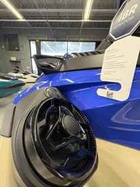 2025 Sea-Doo WAKE 170 AUD GN IBR IDF 25  in a Blue exterior color. G-Force Powersports 303-238-4303 gforcepowersports.com 