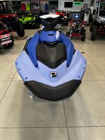 New 2025 Sea-Doo PWC SPARK CONV 90 BE 2UP IBR 2 DAZZLING BLUEVAPOR BLUE 