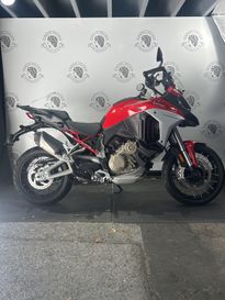 2024 Ducati MULTISTRADA V4 S  in a RED exterior color. BMW Motorcycles of New Orleans 504-595-6776 pixelmotiondemo.com 