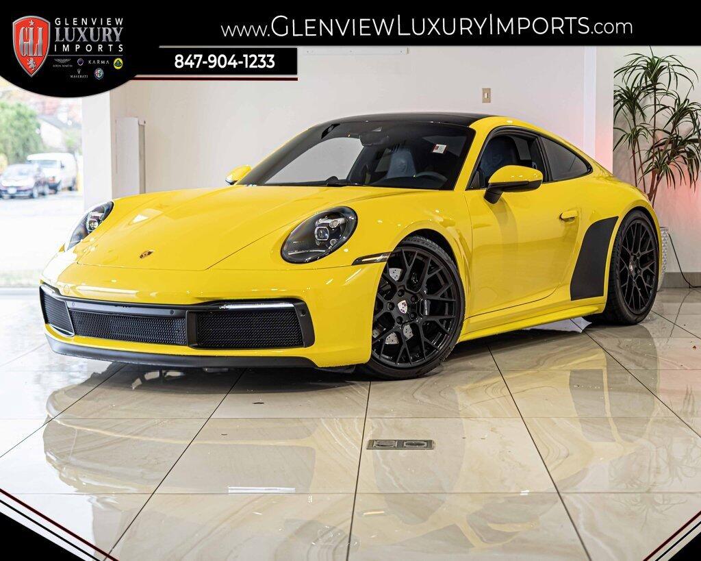 Used 2021 Porsche 911 S with VIN WP0AB2A92MS222041 for sale in Glenview, IL