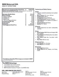 New 2024 BMW R18 ROCTANE 