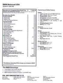 New 2026 BMW R1300 RS 