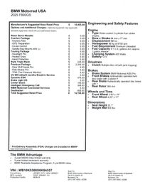 New 2025 BMW F 800 GS 