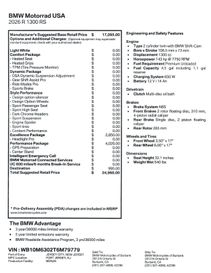 New 2026 BMW R1300 RS 