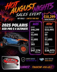 New 2025 Polaris RZR PRO S 4 ULTIMATE 