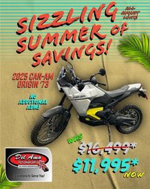 New 2025 Can-Am ORIGIN '73 