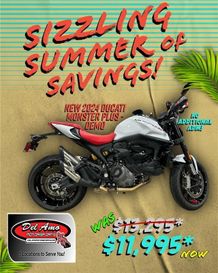 New 2024 Ducati MONSTER PLUS - DEMO 