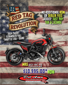 2024 Ducati SCRAMBLER FULL THROTTLE (2G) - DEMO 