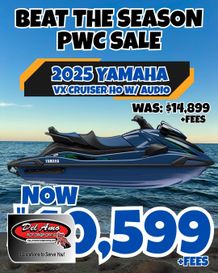 New 2025 Yamaha VX CRUISER HO 
