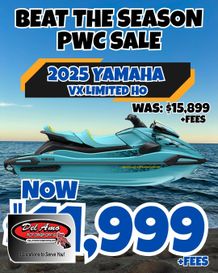 New 2025 Yamaha VX LIMITED HO 