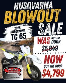 New 2025 Husqvarna TC 65 