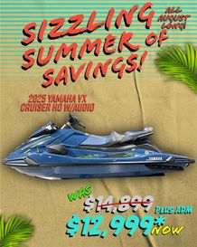 New 2025 Yamaha VX CRUISER HO W/AUDIO 