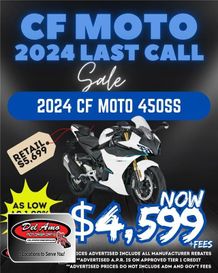 2024 CFMOTO 450SS 