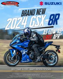 2024 Suzuki GSX800FRQM4  in a BLUE exterior color. Del Amo Motorsports of Orange County (949) 416-2102 delamomotorsports.com 