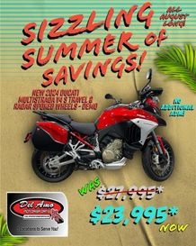 New 2024 Ducati MULTISTRADA V4 S TRAVEL & RADAR SPOKED WHEELS - DEMO 