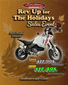 New 2025 Ducati Desertx 