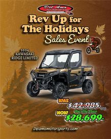 New 2024 Kawasaki RIDGE LIMITED 