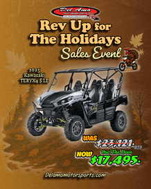 New 2025 Kawasaki TERYX4 S LE 