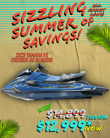 New 2025 Yamaha VX CRUISER HO W/AUDIO 