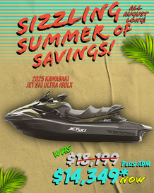 New 2025 Kawasaki JET SKI ULTRA 160LX 