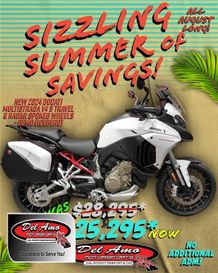 New 2024 Ducati MULTISTRADA V4 S TRAVEL & RADAR SPOKED WHEELS - DEMO 