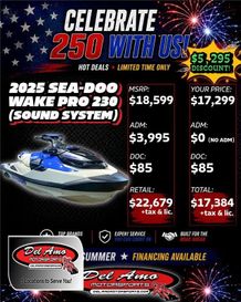 New 2025 Sea-Doo WAKE PRO 230 (SOUND SYSTEM) 