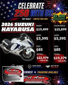 New 2026 Suzuki Hayabusa 
