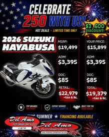 New 2026 Suzuki Hayabusa 