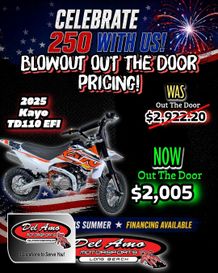 New 2025 Kayo TD110EFI 