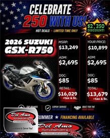 New 2026 Suzuki GSX-8TT 