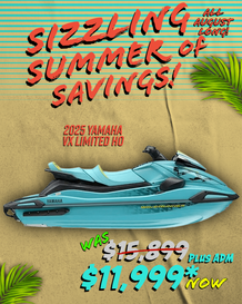 New 2025 Yamaha VX LIMITED HO 