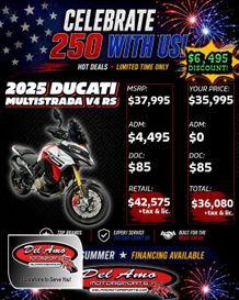 New 2025 Ducati MULTISTRADA V4 RS 