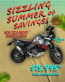 New 2024 Ducati DESERTX - DEMO 
