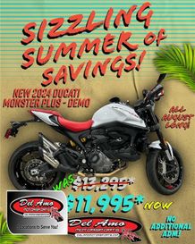 New 2024 Ducati MONSTER PLUS - DEMO 