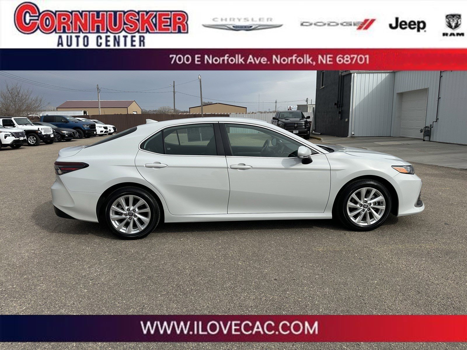 Used 2023 Toyota Camry LE with VIN 4T1C11AK9PU110589 for sale in Norfolk, NE