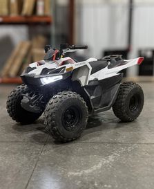 Used 2021 Polaris OUTLAW 70 EFI, BRIGHT WHITE&sol;INDY RED (CA) 