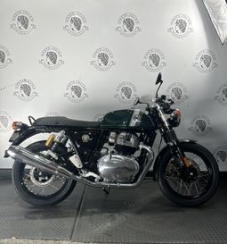 2024 Royal Enfield GT 650  in a BRITISH GREEN exterior color. BMW Motorcycles of New Orleans 504-595-6776 motojulia.com 