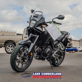 2024 Honda NX500 ABS  in a Matte Black Metallic exterior color. Lake Cumberland Motorsports (606)-679-5790 lckmotorsports.com 