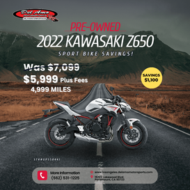 2022 Kawasaki Z650 ABS 