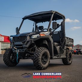 2025 CFMOTO UFORCE 600 CF600UZ  in a Nebula Black exterior color. Lake Cumberland Motorsports (606)-679-5790 lckmotorsports.com 