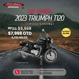 2023 Triumph Bonneville T120 (Euro 5a) Base 