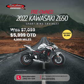 2022 Kawasaki Z650 ABS 