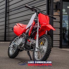 2025 Honda CRF 110F  in a Red exterior color. Lake Cumberland Motorsports (606)-679-5790 lckmotorsports.com 