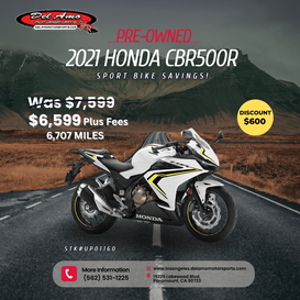 2021 Honda CBR500R ABS 