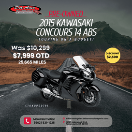 2015 Kawasaki Concours 14 ABS 