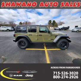 New 2025 Jeep Wrangler 4-door Willys