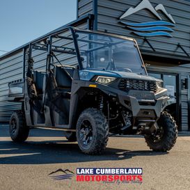 2025 Polaris Ranger Crew SP 570 Premium  in a Zenith Blue exterior color. Lake Cumberland Motorsports (606)-679-5790 lckmotorsports.com 