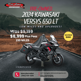 2024 Kawasaki Versys 650 LT 